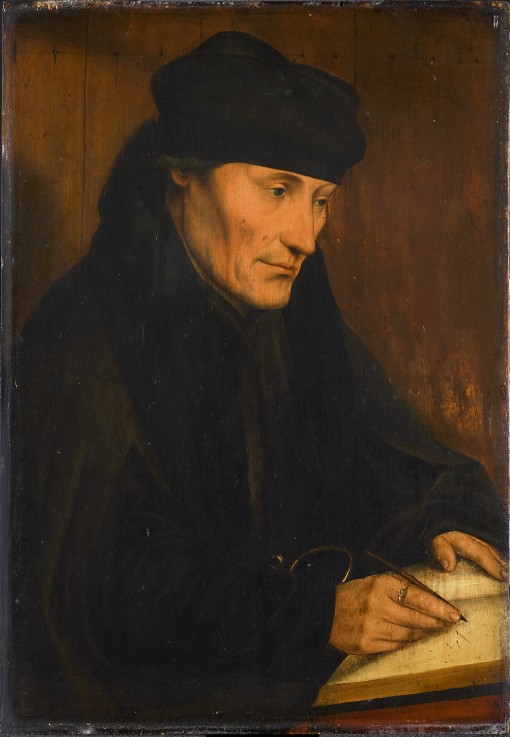 Portrait of Erasmus of Rotterdam (1467-1536) from Quentin Massys