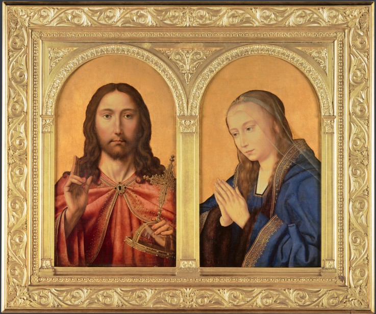 Diptych: Christ and the Virgin from Quentin Massys