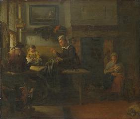 Interior of a Tailor's Shop