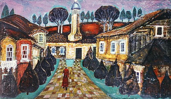 At Dawn, 1975 (oil on canvas)  from Radi  Nedelchev