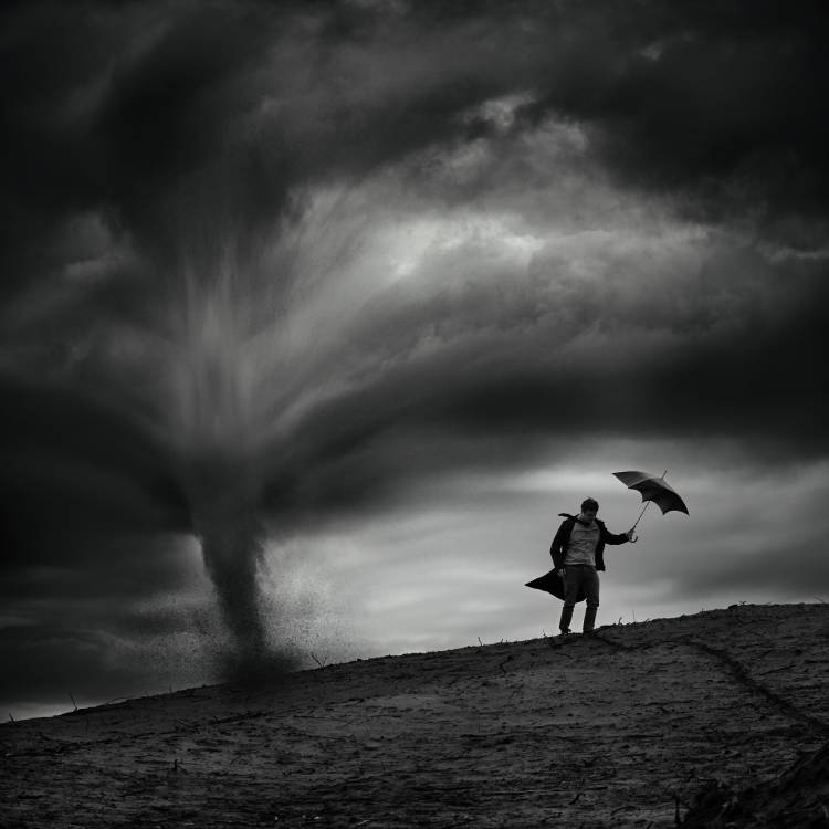 Man in the wind from Radovan Skohel