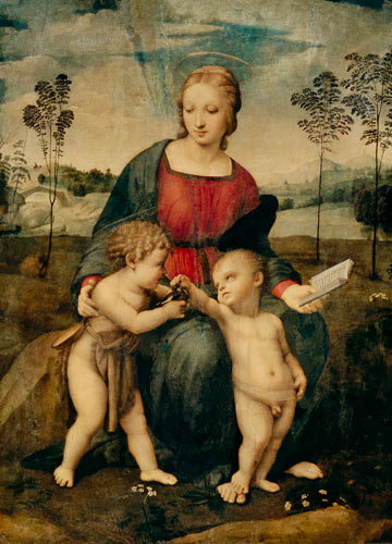 Madonna del Cardellino from (Raffael) Raffaello Santi