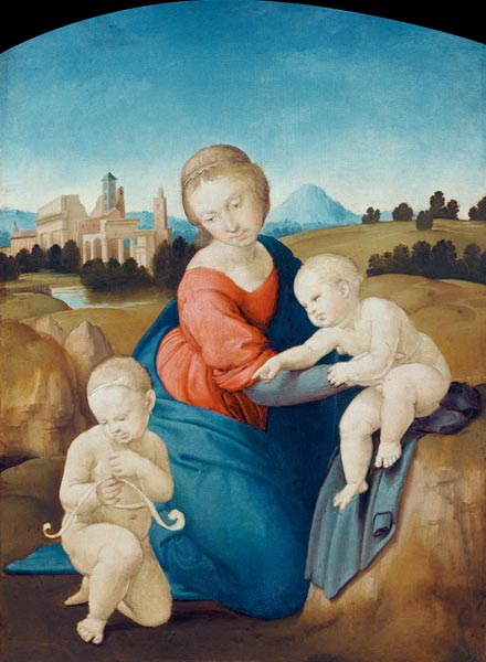 Raphael, Madonna Esterházy from (Raffael) Raffaello Santi