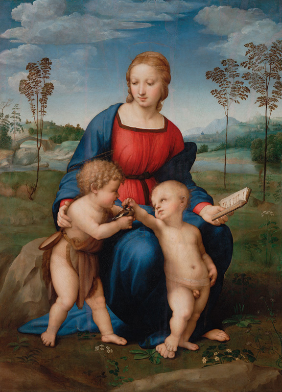Madonna del Cardellino from (Raffael) Raffaello Santi