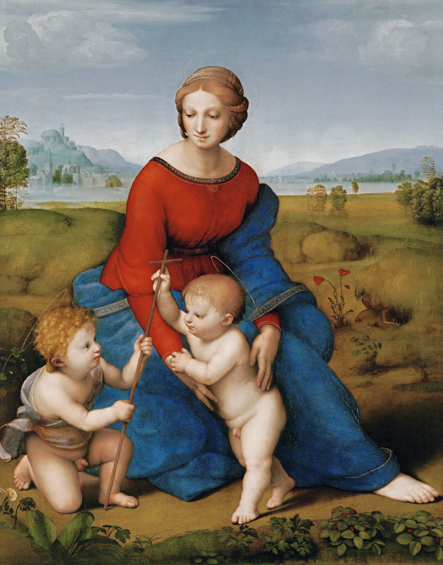 Madonna im Grünen from (Raffael) Raffaello Santi