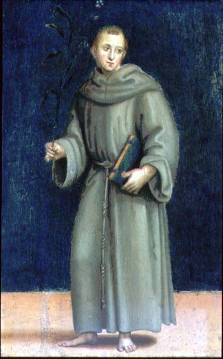 St. Anthony of Padua from the Colonna Altarpiece from (Raffael) Raffaello Santi