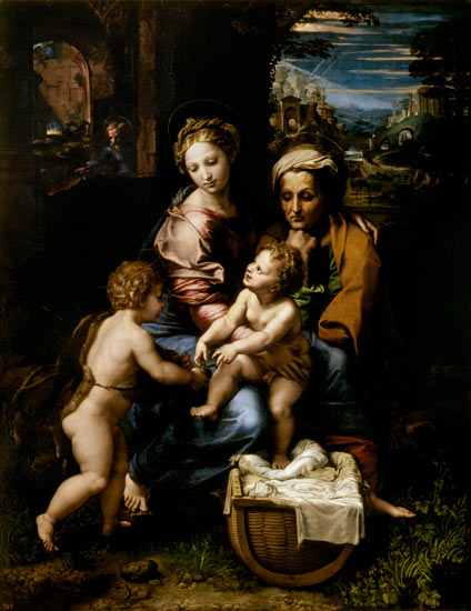 The Holy Family (La Perla) from (Raffael) Raffaello Santi