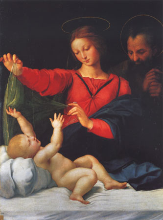 Heilige Familie (Madonna di Loreto) from (Raffael) Raffaello Santi