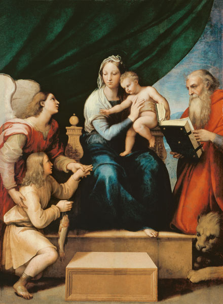 Madonna mit dem Fisch from (Raffael) Raffaello Santi