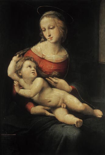 Maria mit dem Kind from (Raffael) Raffaello Santi