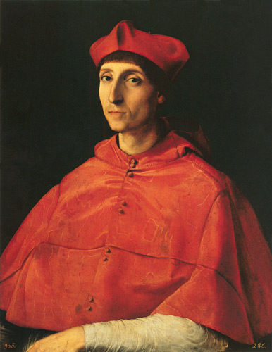 Portrait of a Cardinal from (Raffael) Raffaello Santi