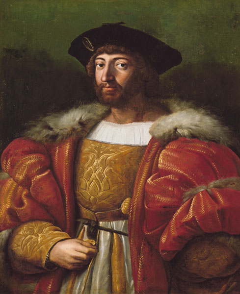Bildnis des Lorenzo de` Medici from (Raffael) Raffaello Santi