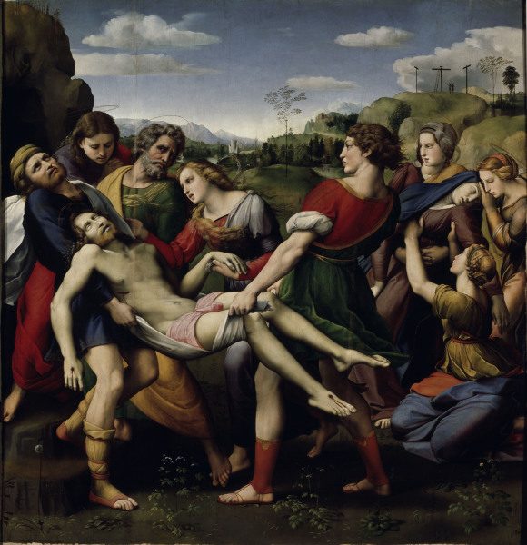 Raphael / The Entombment of Christ from (Raffael) Raffaello Santi
