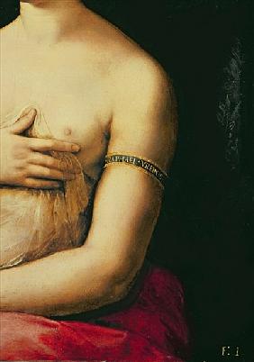 La Fornarina, c.1516 (detail of 68213)