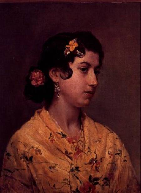 Andalucian Woman from Raimundo de Madrazo y Garetta