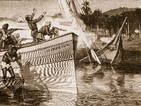 Maguires attack on the slave dhows