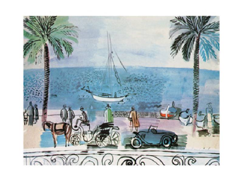Promenade a Nice - (RDU-329) from Raoul Dufy