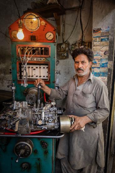 LKW-Werkstatt in Rawalpindi,Pakistan