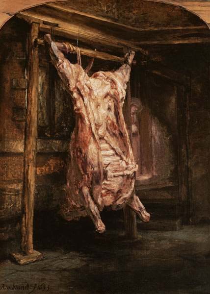 Der geschlachtete Ochse from Rembrandt van Rijn