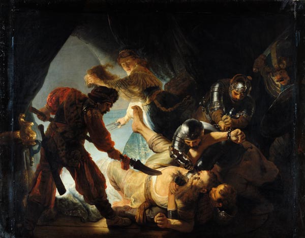 Die Blendung Samsons (oder: Der Triumph der Dalila) from Rembrandt van Rijn