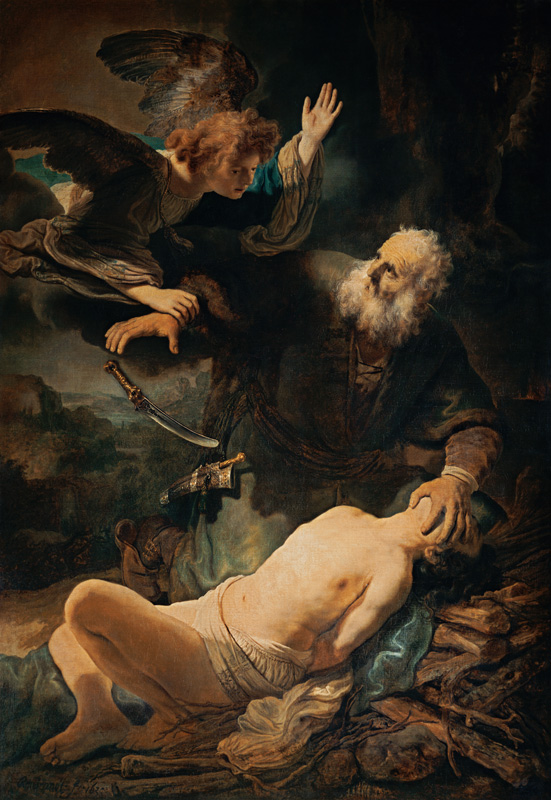 Die Opferung Isaaks from Rembrandt van Rijn
