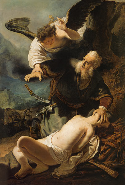 Die Opferung Isaaks from Rembrandt van Rijn
