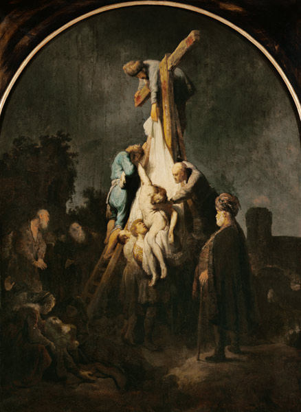 Kreuzabnahme Christi. from Rembrandt van Rijn