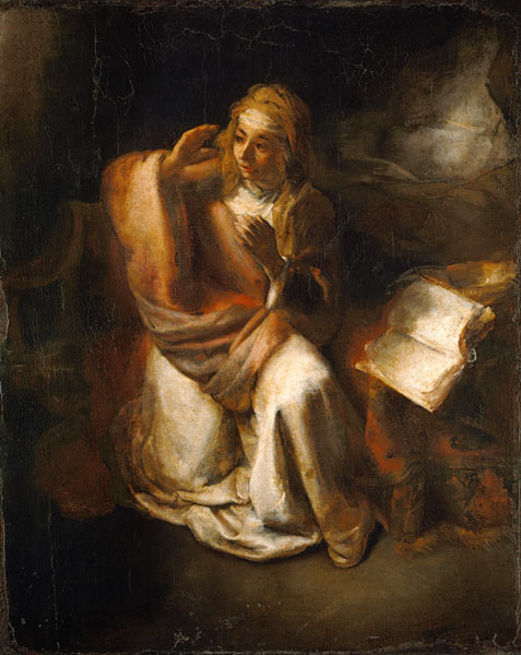 Maria der Verkündigung from Rembrandt van Rijn