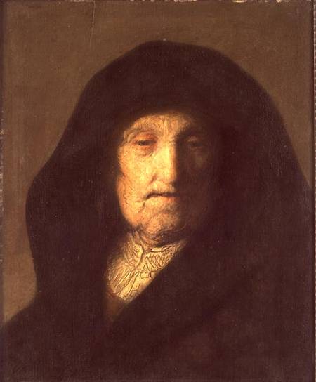 The Artist's Mother from Rembrandt van Rijn