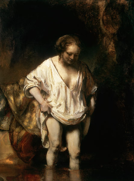 Die Frau im Bad from Rembrandt van Rijn