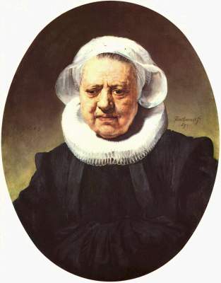 Bildnis einer 83jährigen Frau from Rembrandt van Rijn