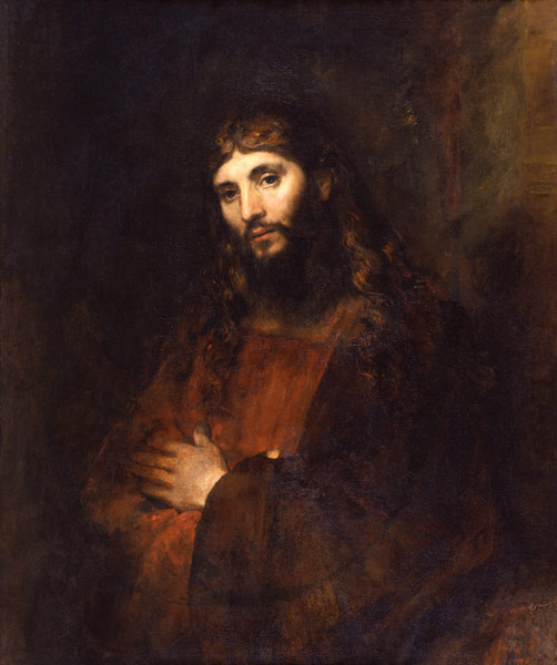 Christ with Arms Folded from Rembrandt van Rijn