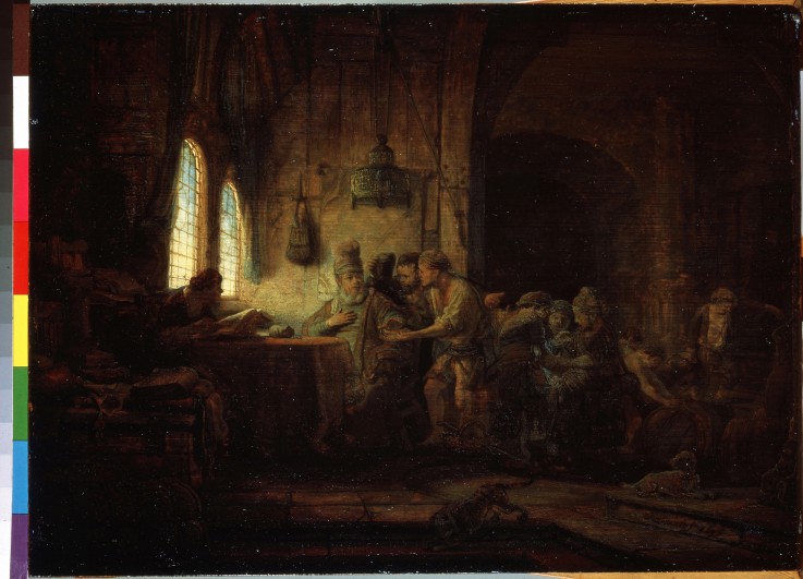 The Parable of the Labourers in the Vineyard from Rembrandt van Rijn