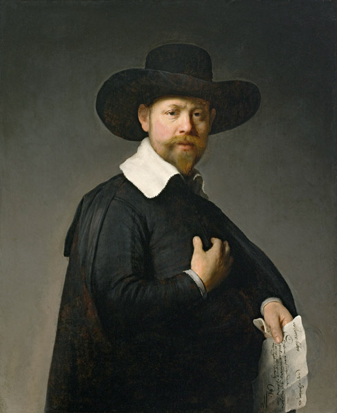 Der Kaufmann Martin Looten from Rembrandt van Rijn