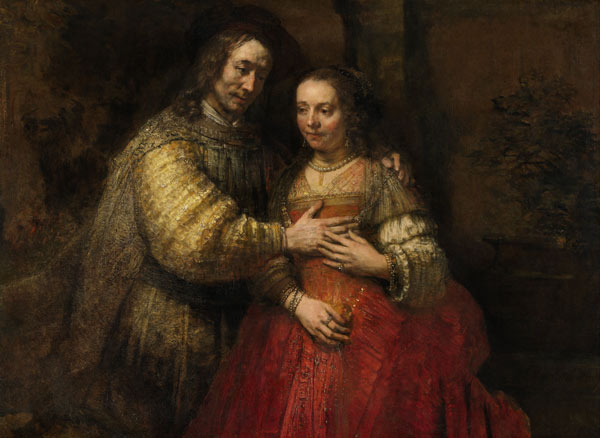 Das Brautpaar from Rembrandt van Rijn