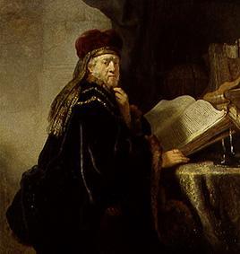 Der Gelehrte (oder: Alter Rabbi) from Rembrandt van Rijn