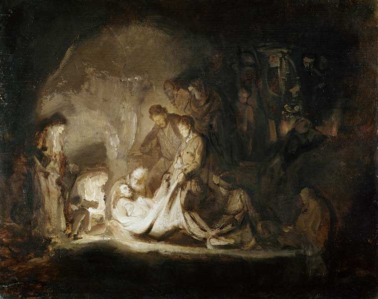 Grablegung Christi from Rembrandt van Rijn