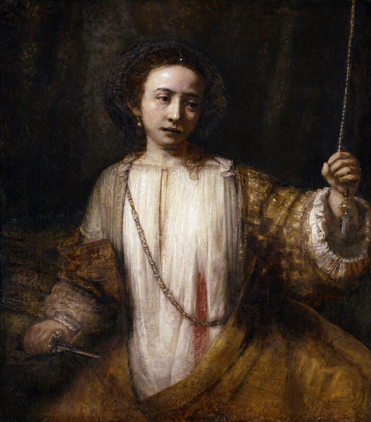 Lucretia from Rembrandt van Rijn