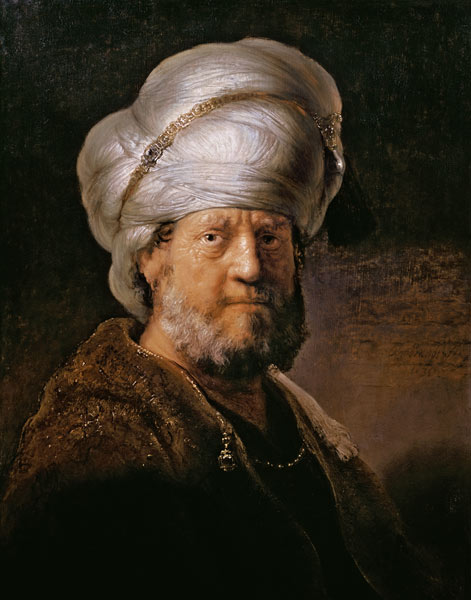 Rembrandt, Bildnis eines Orientale from Rembrandt van Rijn