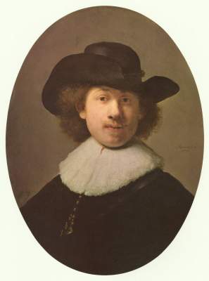 Selbstbildnis II from Rembrandt van Rijn