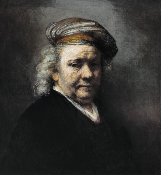 Selbstbildnis V from Rembrandt van Rijn