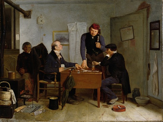 The Card Players from Richard Caton Woodville