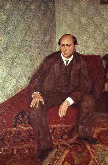 Portrait of Arnold Schonberg (1874-1951) from Richard Gerstl