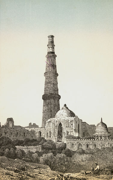 Qutb Minar, Minarett from Richard Illner