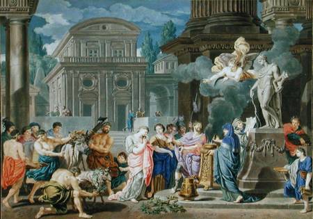 Sacrifice of Apollo from Richard van Orley