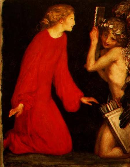 Cupid's Mirror from Robert Anning Bell