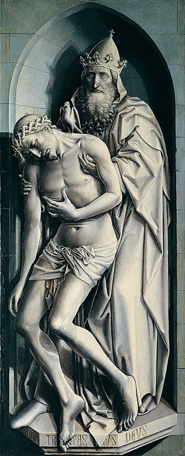 The Flémalle Panels: The Holy Trinity from Robert Campin