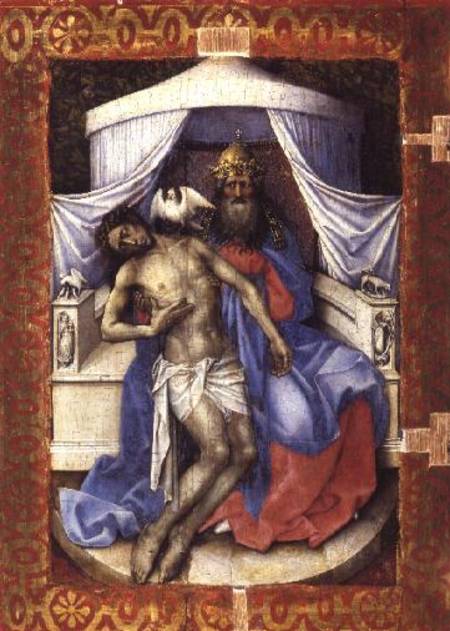 Mourning Trinity (Throne of God) from Robert Campin
