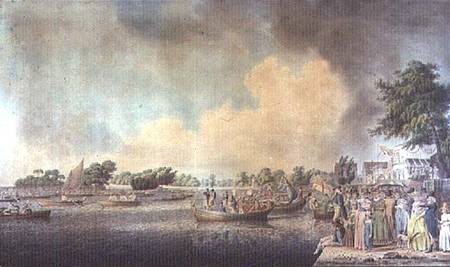The Rowing Match at Richmond from Robert Cleveley