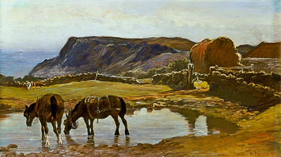 Watering the Horses from Robert Farren